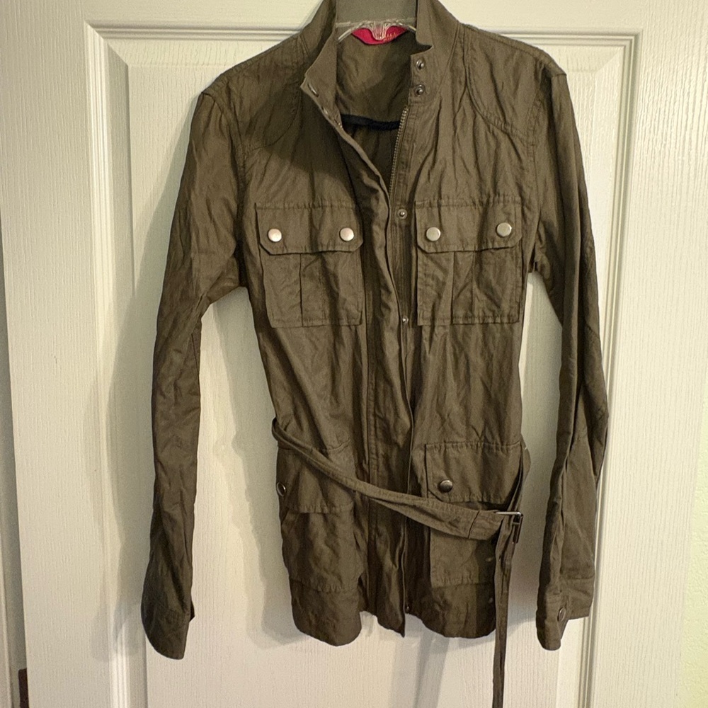 Olive Green Women's Utility Jacket